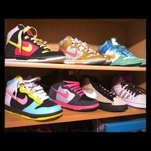 Cute and stylish Nike high tops